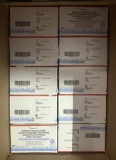 Cardinal Health Flexal Nitrile Exam Gloves 2000 Count Case, XS, Exp 08/2026