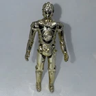 1977 Vintage Kenner C-3PO Unremovable Limbs Star Wars Figure Loose- Nice #3