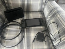 Nintendo Switch Console (Grey) - Dock, Power Cable And HDMI Leads Included