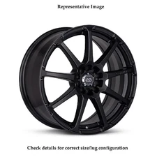 ENKEI 441-670-0138BK Black EDR9 16x7 Wheel 4x100mm / 4x114.3mm Bolt Pattern