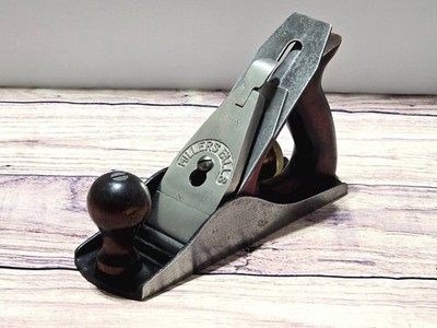 #73 1942 1948 Vintage MILLERS FALLS NO 9 Type 3 Wood Plane SUPER CLEAN