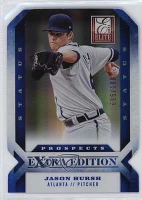 2013 Panini Elite Extra Edition Status Blue Die-Cut /100 Jason Hursh #121 0q3