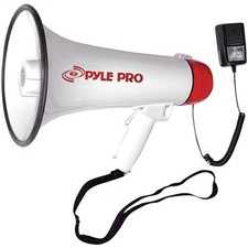 New Pyle PMP40 Professional Megaphone / Bullhorn w/Siren and Handheld Mic