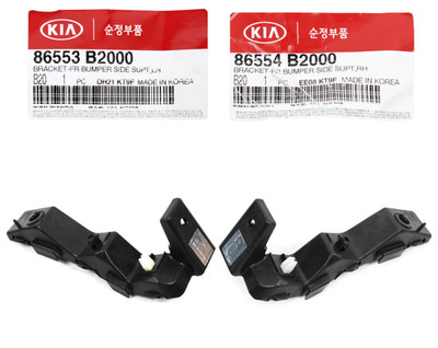 Genuine OEM Kia 86552 B2000 Passenger Front Bumper Upper Bracket 2014-2019 Soul - Foto 6