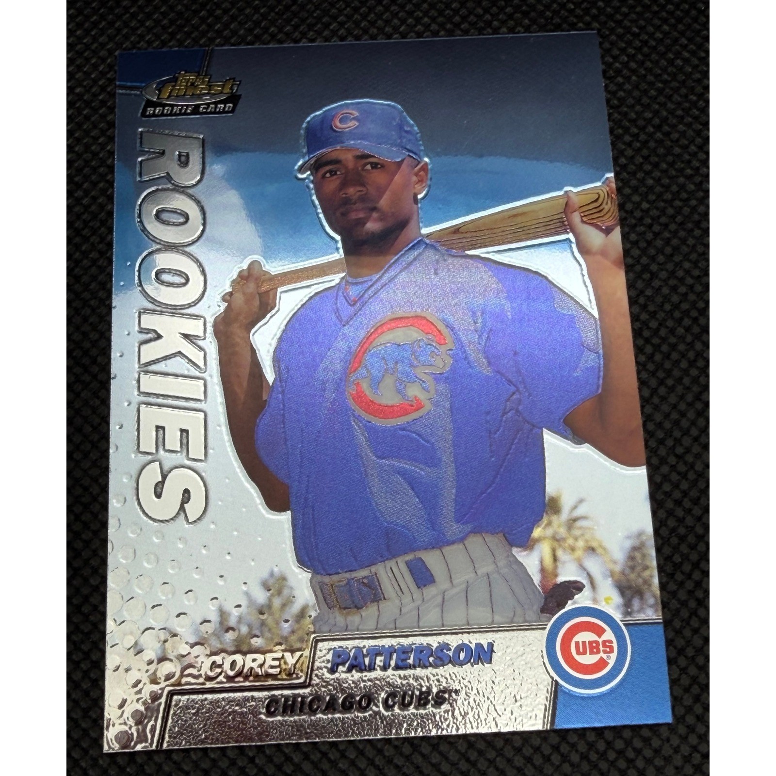 1999 Topps Finest Corey Patterson Rookie Card 285 Chicago Cubs MLB Baseball Card