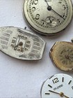 AS92 VTG Lot Of 8 Mechanical Wind Movements Parts Repair Restoration As Is** — photo 7