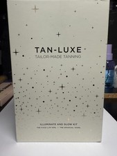 TAN-LUXE Tailor-Made Tanning ILLUMINATE AND GLOW KIT Tan Lotion and Face Drops 