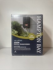 HAMPTON BAY 200W Low Voltage Digital Transformer BLACK Finish (1001 509 809)