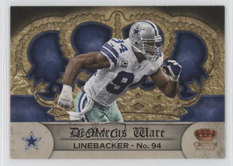 2012 Panini Crown Royale Retail Uncut Crown DeMarcus Ware #127 HOF 05cx