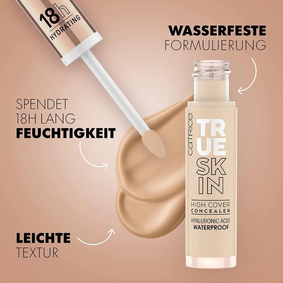 True Skin High Cover Concealer, Nr. 005, Nude, Anti-Pickel, feuchtigkeitsspen... - Bild 2 von 4