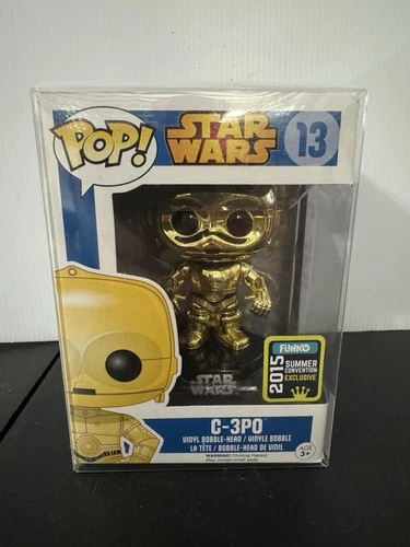Funko Pop! Star Wars #13 C-3PO Action Figure 2015 Summer Convention Exclusive