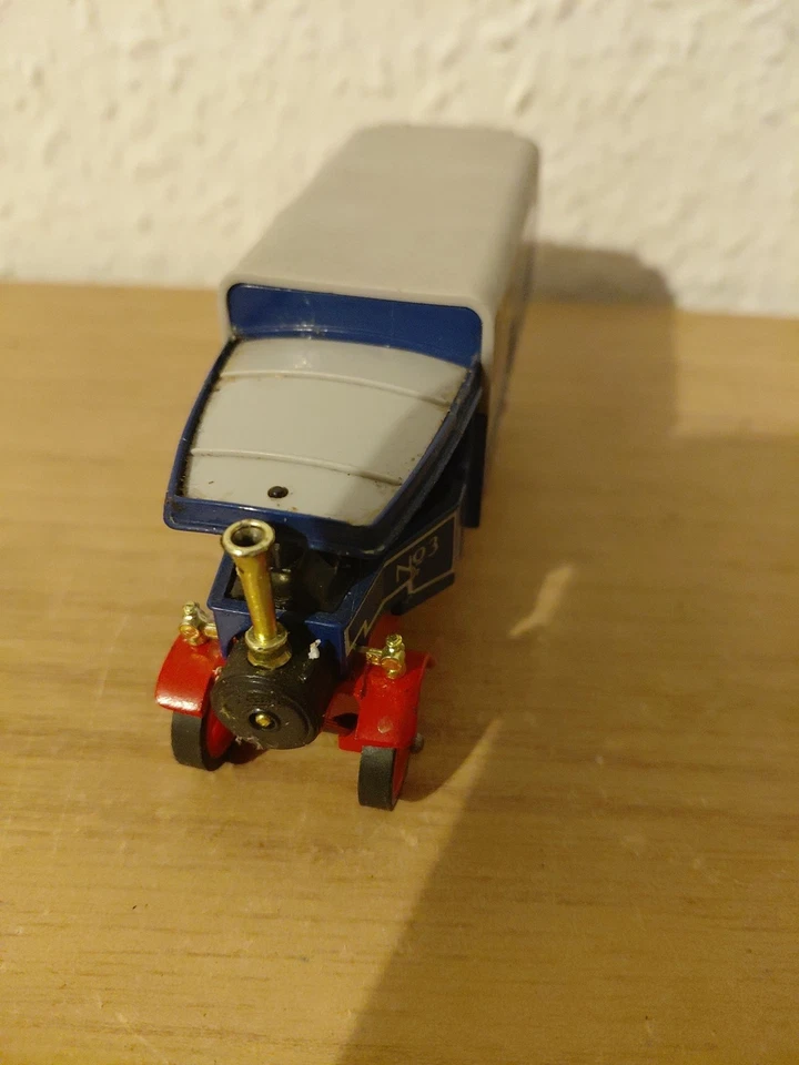 Camión de vapor Matchbox "Modelos de antaño" Y27 1922 Foden - Pickfords Mudanzas Foto 2 de 4