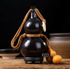 Natural Gourd Drinking Bottle Wine Water Cup Calabash Home Decor Bday Gift
