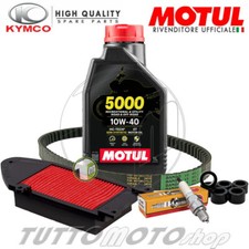 KIT TAGLIANDO CINGHIA KYMCO AGILITY 150 R16 2011 2012  OLIO CANDELA FILTRO RULLI