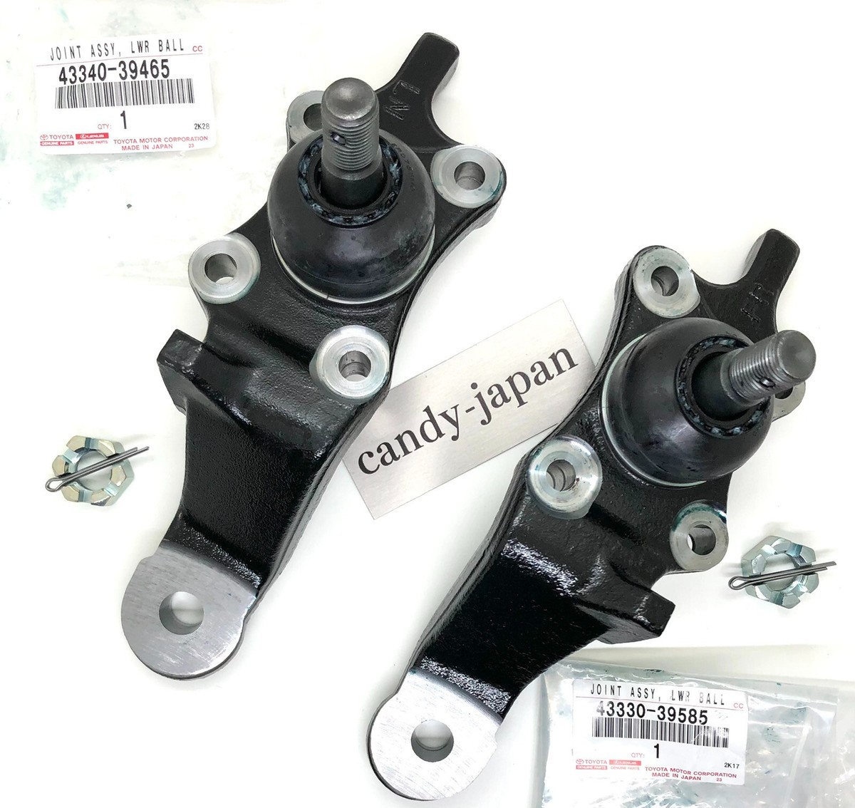 ◆colon◆ Toyota Genuine Front LH & RH Lower Ball Joint 4runner 43330
