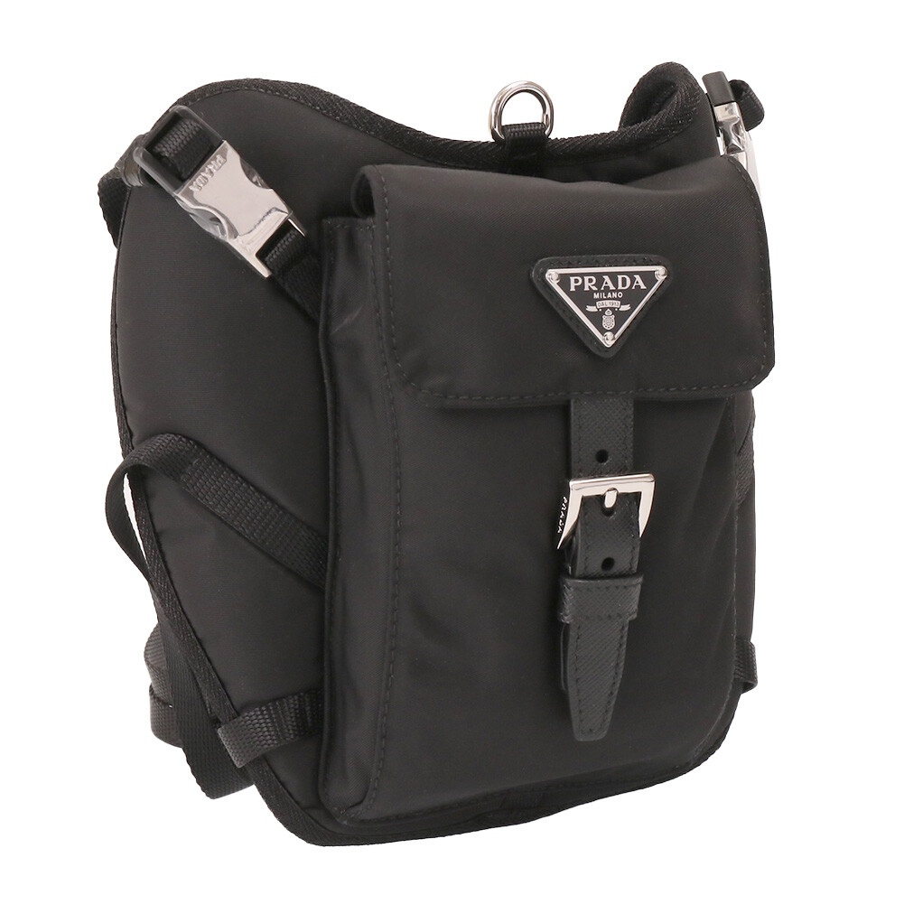 PRADA Backpack For Dogs Nylon 2YX003 2DMI F0002 Black