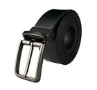 MENS LEATHER BELTS REAL 1.5"  FULL GRAIN JEANS BELT BLACK BROWN GENUINE MILAN