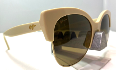 MAUI JIM MARIPOSA MJ 817-22C IVORY GOLD HCL BRONZE POLARIZED  display picture 1