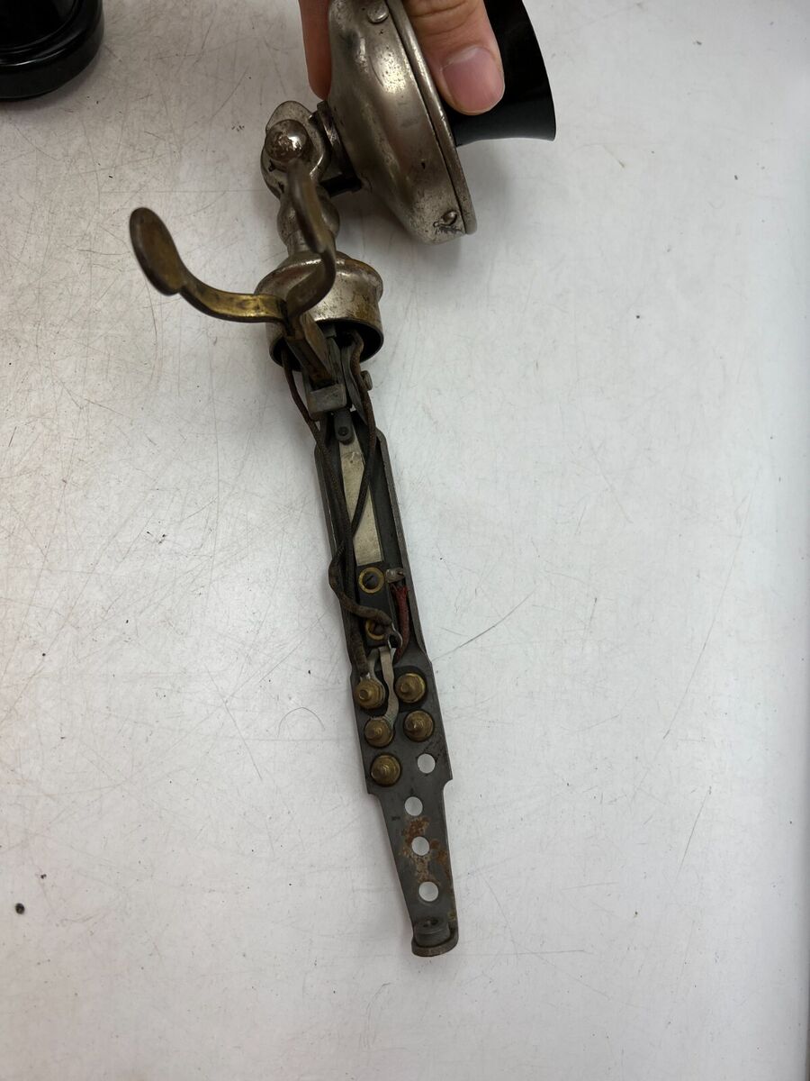 Antique GPO British Rotary Dial No. 1 W-15 W-11 4001 Antique GPO British Rotary Dial No. 1 W-15 W-11 4001