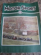 MOTORSPORT MAGAZINE AUG 1963 NERUS AUSTIN-MINI SALOON RACE SILVER HAWK FIAT CITR