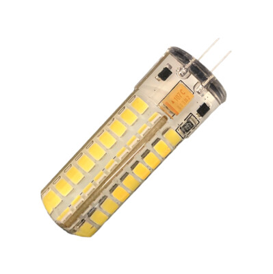 Dimmable G4/GY6.35 Led Light Bulb 7W 72leds Cool SMD2835 AC/DC12V Silicone Lamp