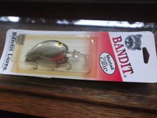 Older USA Made Bandit 200 276 Silver Minnow Sparkle Triple Grip