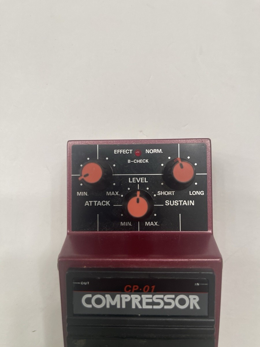 Maxon CP-01 COMPRESSOR エフェクター MAXON CP-01 Compressor Vintage Guitar Effect Pedal Tested