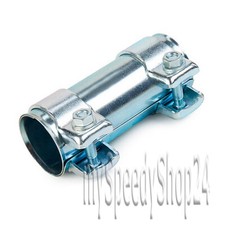 Rohrverbinder 42 mm x 125 mm Doppelschelle Abgasanlage Sportauspuff Klemme