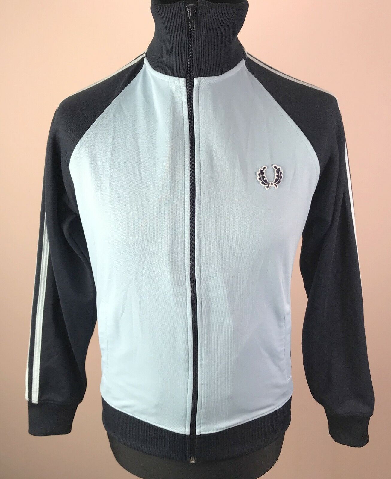 Vintage Fred Perry Track Jacket Men's Size S Made in Portugal Full-Zip  Track Top