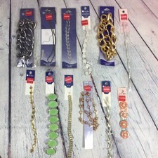 Jewelry Making Craft Supply Lot Chains Beads Charms New in Original Package L11