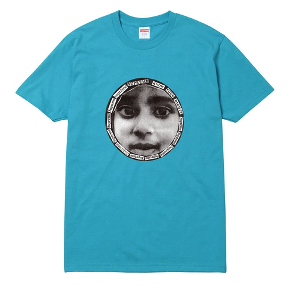 T shirt photo sarcelle homme M DS AUTHENTIQUE Supreme SS17 SCELLÉ neuf avec étiquette