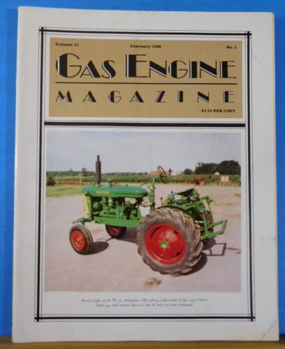 Gas Engine Magazine 1988 luty historia firmy Termatt i Monahan - Zdjęcie 1 z 1