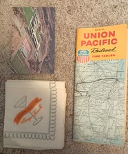 Vintage Union Pacific Memorbilia Haul-Free Shipping
