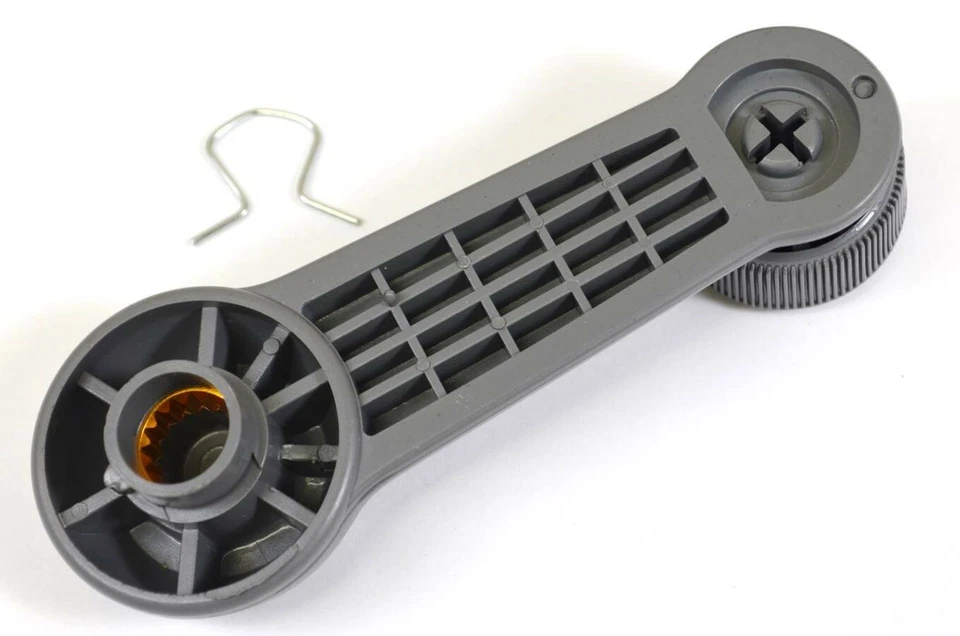 fits Suzuki Esteem Vitara Inside Door Window Crank Handle Gray Left or Right Foto 2 de 2