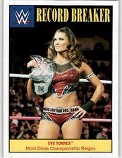 2016 Topps WWE Heritage #14 Eve Torres Record Breakers