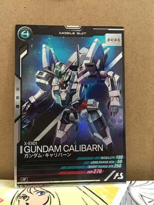 GUNDAM CALIBARN LX03-060 R Gundam Arsenal Base Card Witch from