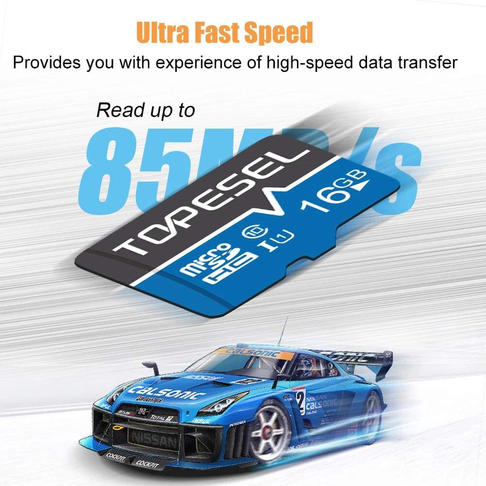 5Pack 16GB Micro SD TF Card SDHC Flash Memory Card Class 10 For Cameras Phone - Image 3 of 4