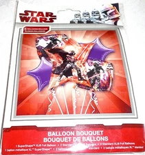Anagram STAR WARS Foil Balloon Bouquet 5 Balloons