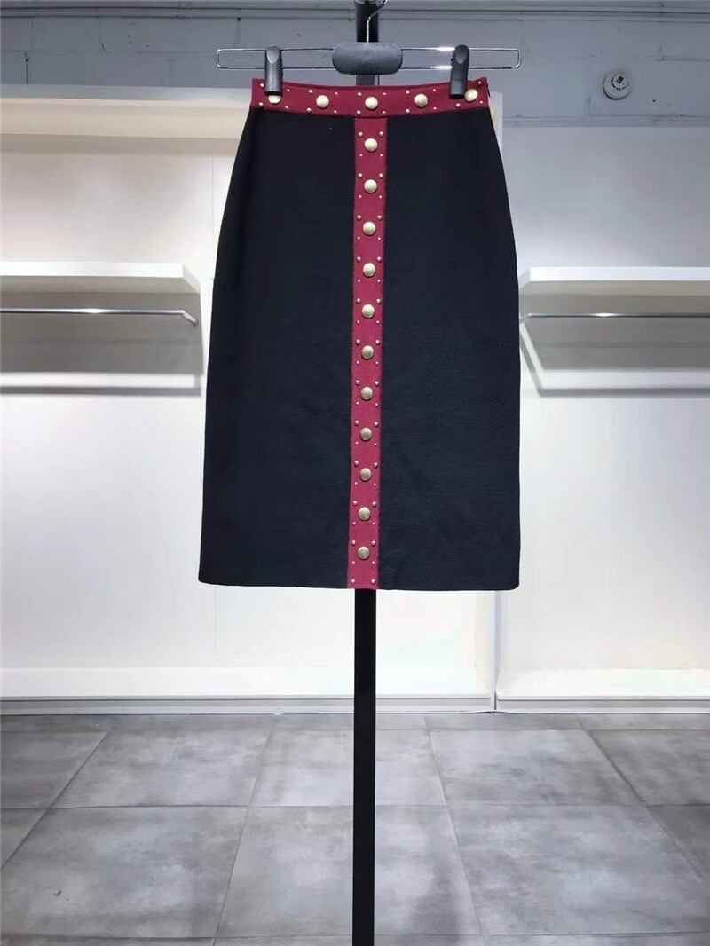 スカート ALEXANDER MCQUEEN Black Wool Skirt Alexander McQueen Pleated Wool Mini Skirt | Black | FARFETCH