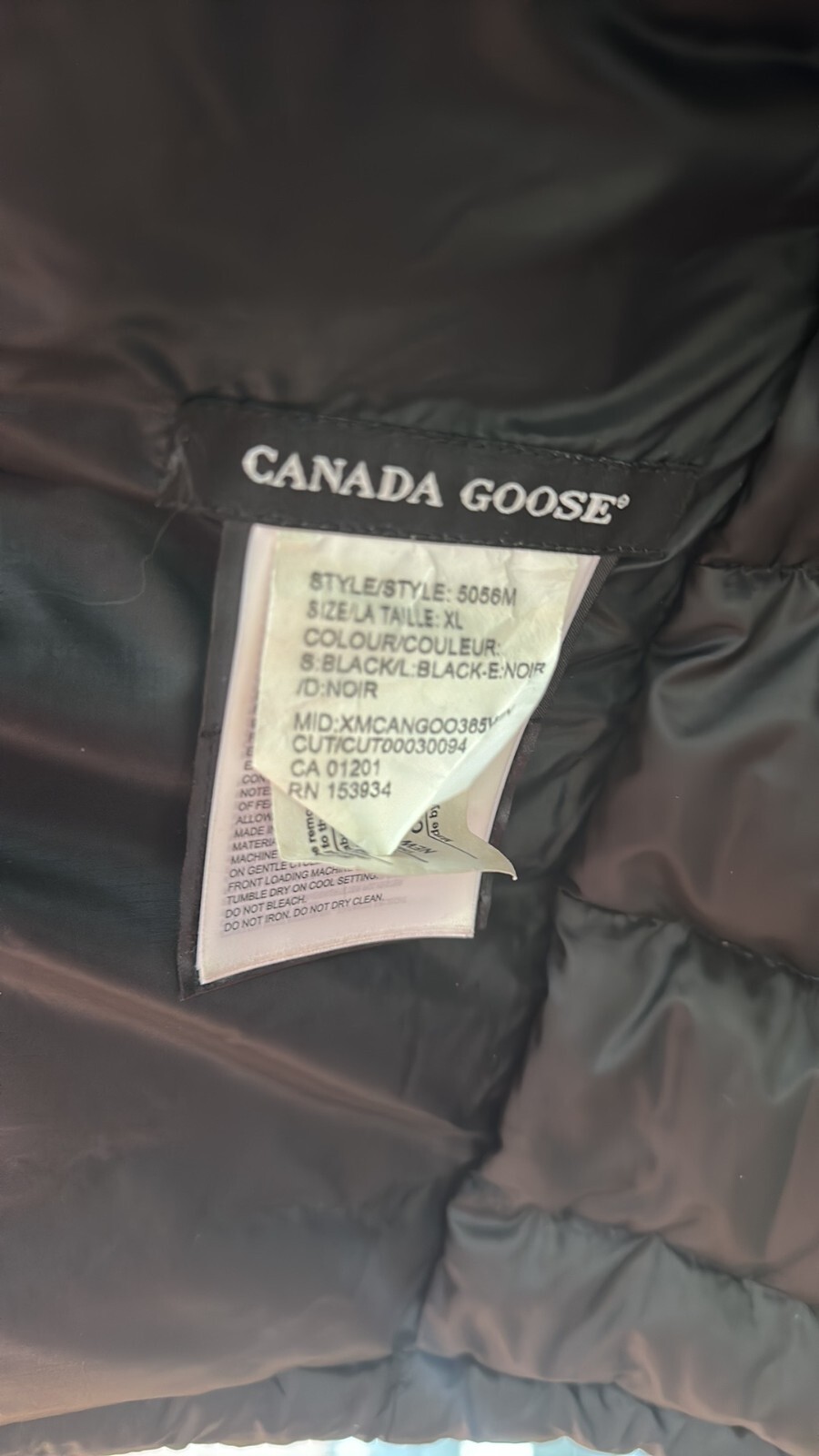 canada goose jacket men size xl eBay