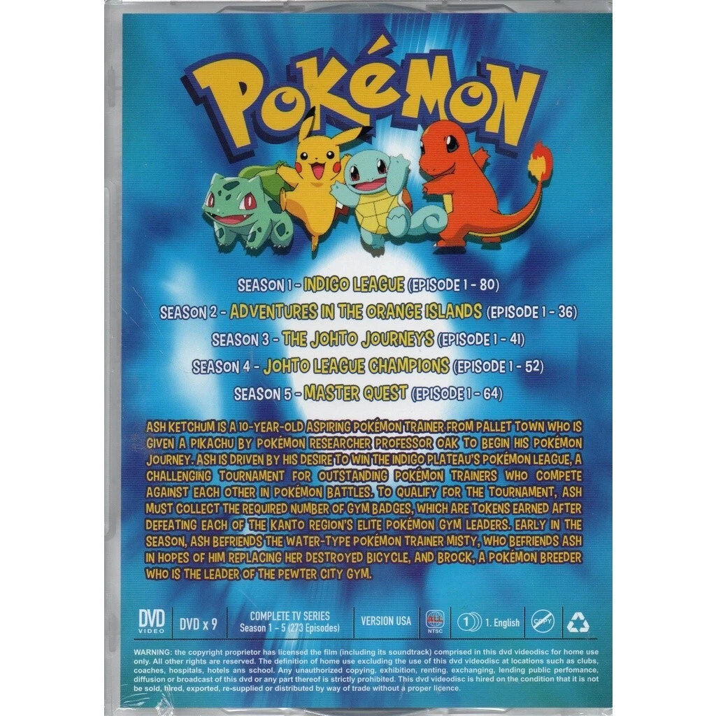 Pokemon season 1 deals episode 1 english sub