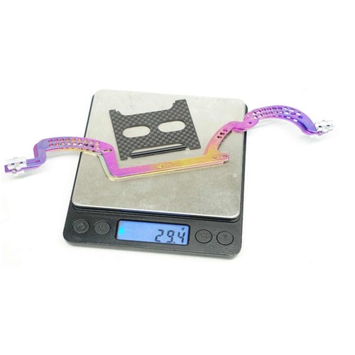 FURITEK Grasshopper Titanium Frame Kit Rainbow Version For TRX4M FRU2286 FUR2286 - Picture 3 of 3