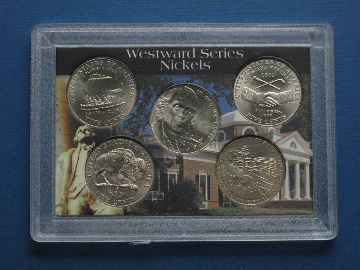 2004-05-06 Westward Journey Nickel set complete in commemorative