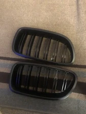 For 10-16 BMW F10 M5 style 535i 550i 528i Gloss Black Front Hood Kidney Grille