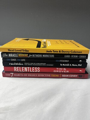 6 Self Help Books Habits And Development Tim Grover Sean Covey Doug Fitzgerald
