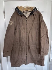EUC M NAPAPIJRI POLARSIRKELEN OFFICIAL ANTARCTICA SOUTH POLE STAFF PHOTO JACKET