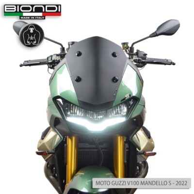 Biondi Cupolino Sport Nero satinato MOTO GUZZI V100 MANDELLO / S 2022->