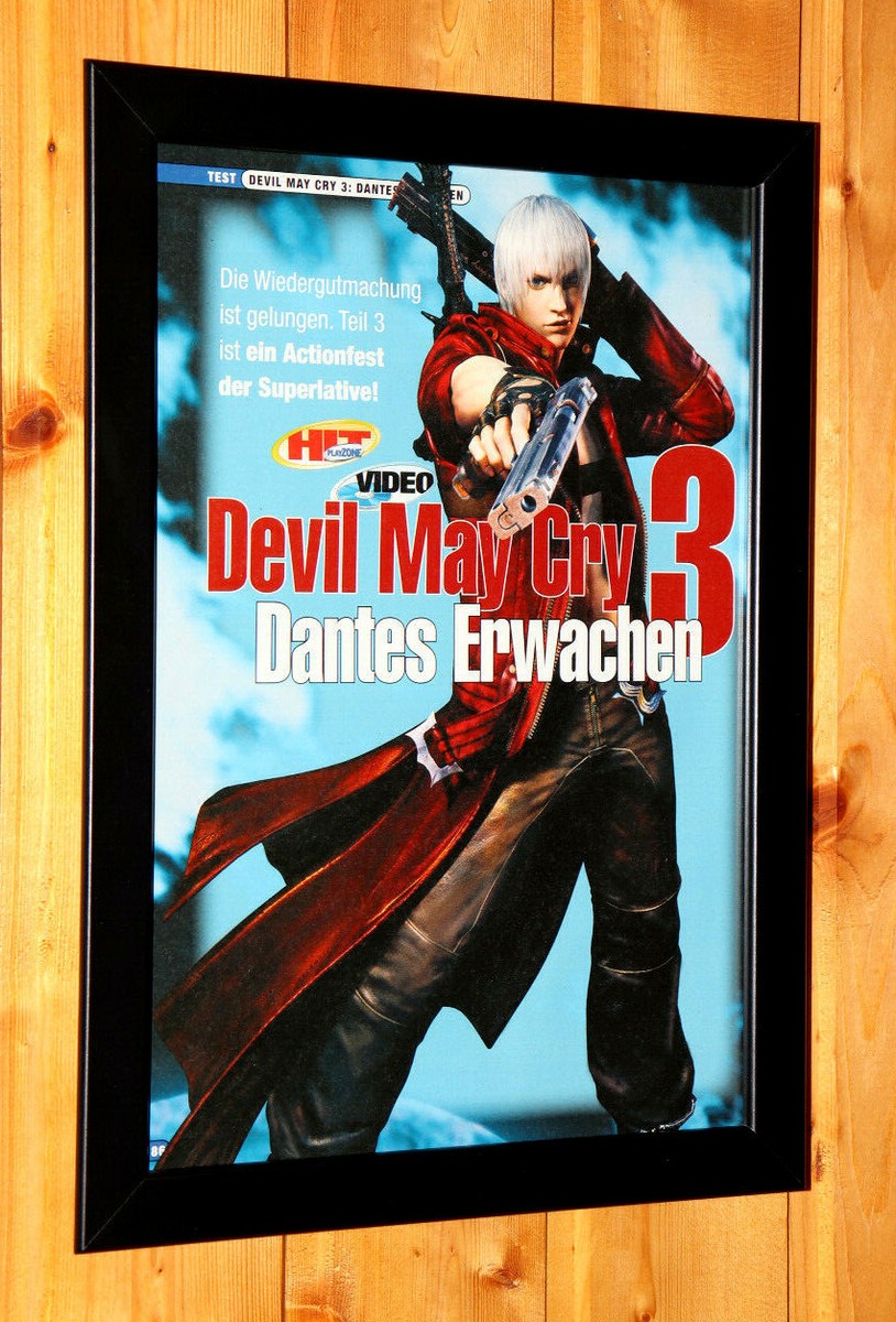 Devil May Cry 3 Dante's Awakening Small Poster / Old Ad Page
