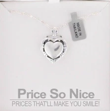 Things Remembered Personalized Expressions Scroll Heart Locket