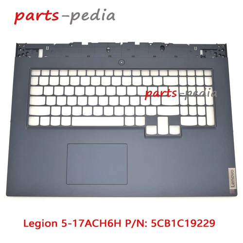 5CB1C19229 For Lenovo Legion 5-17ACH6H Palmrest Upper Case KB Bezel Touchpad BLU